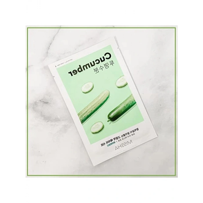 Salatalık Özlü Yaprak Maske - Yoğun Nemlendirme (1 Adet)