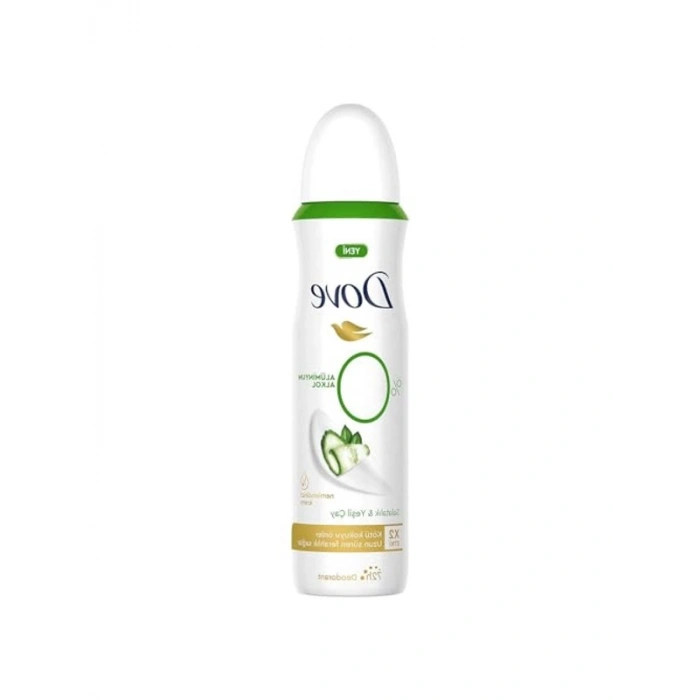 Salatalık ve Yeşil Çay Aromalı Kadın Deodorant, 150 ml Alüminyumsuz