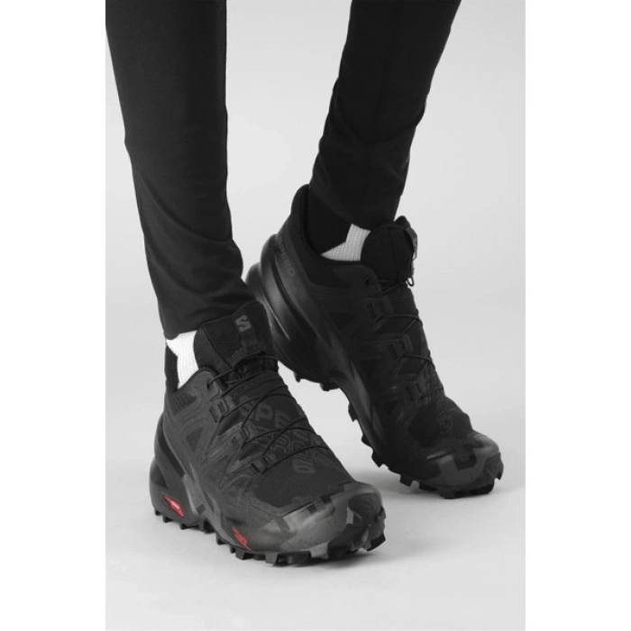 Salomon Speedcross 6 Erkek Siyah Patika Koşusu Ayakkabısı