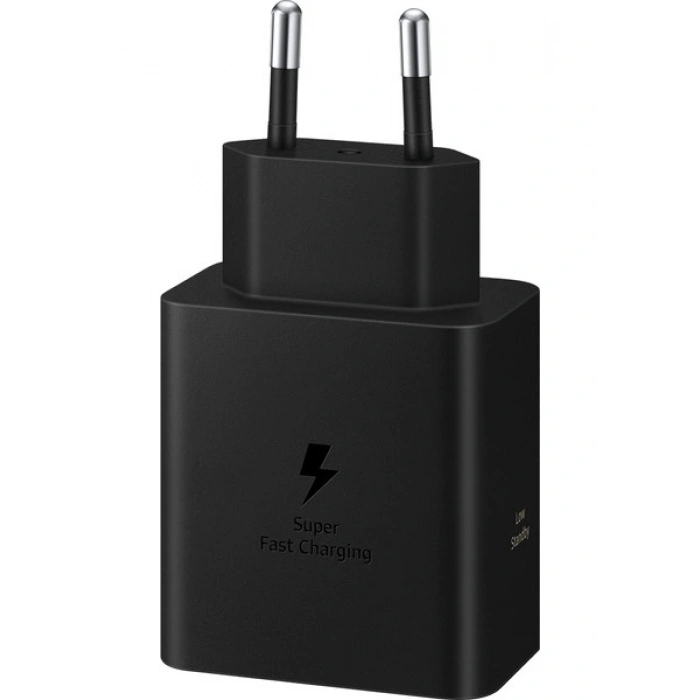 Samsung 60W Süper Hızlı Type-C Şarj Adaptörü - Siyah