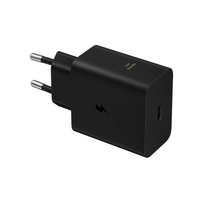 Samsung 60W Süper Hızlı Type-C Şarj Adaptörü - Siyah