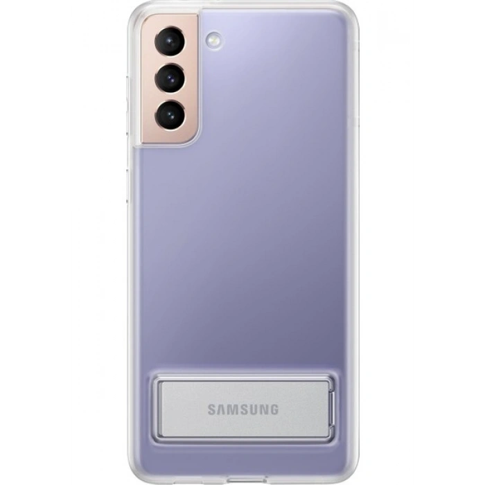 Samsung Galaxy S21+ 5G Clear Standing Cover - Şeffaf (EF-JG996CTEGWW)