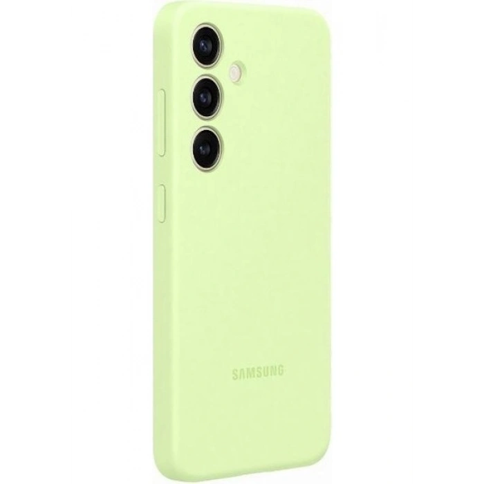 Samsung Galaxy S24 Silikon Kılıf - Açık Yeşil