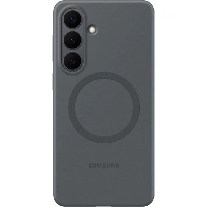 Samsung Galaxy S26+ Silikon Magnet Kılıf - Siyah
