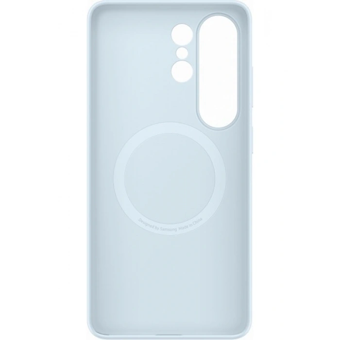 Samsung Galaxy S26 Ultra Silikon Magnet Kılıf - Açık Mavi