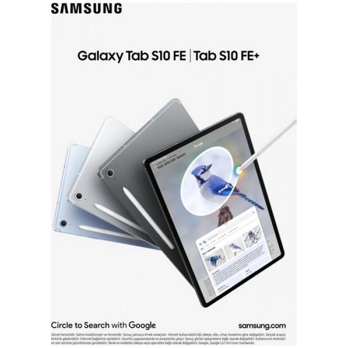 Samsung Galaxy Tab S10 FE 8GB 128GB SM-X520 (Samsung Türkiye Garantili)