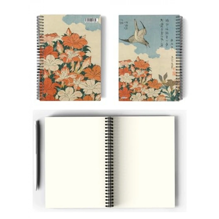 Sanat Temalı Spiralli Defter - A5 Boyut, 100 Sayfa