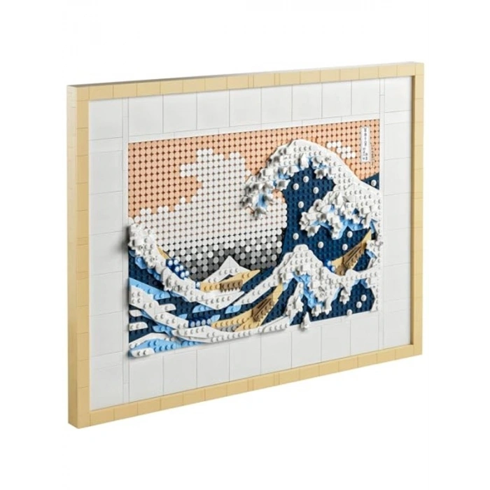 Sanatseverler için Yaratıcı Model Yapım Seti, 1810 Parça, Hokusai Temalı