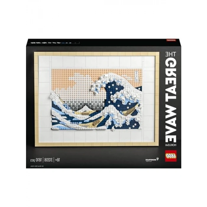 Sanatseverler için Yaratıcı Model Yapım Seti, 1810 Parça, Hokusai Temalı