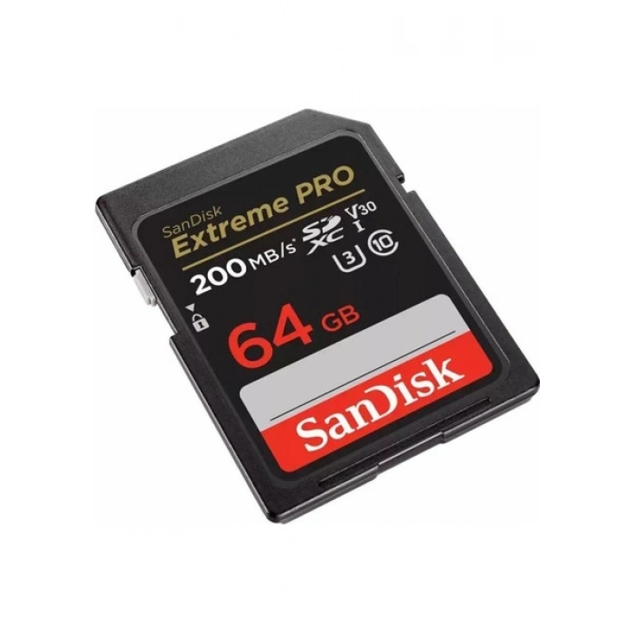 Sandisk Extreme Pro 64GB 200MB/S Sdxc Hafıza Kartı