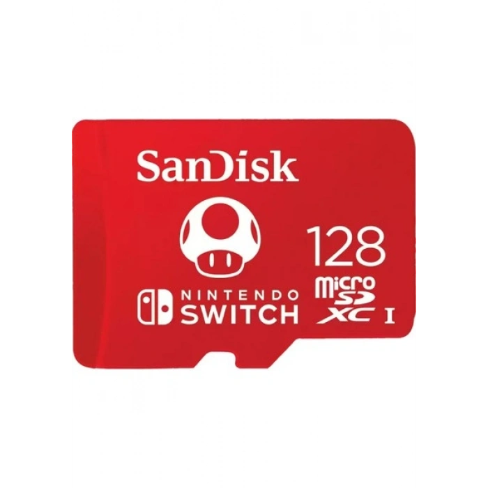 Sandisk Nintendo Switch 128GB 100MB/S Microsdxc Lisanslı Hafıza Kartı SDSQXAO-128G-GN3ZN