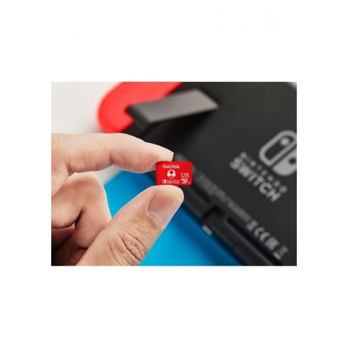 Sandisk Nintendo Switch 128GB 100MB/S Microsdxc Lisanslı Hafıza Kartı SDSQXAO-128G-GN3ZN