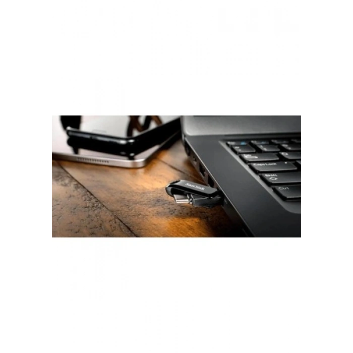 Sandisk Type-C Dual Drive Go 32GB USB 3.1 ile Şifre Koruma ve Hızlı Veri Transferi