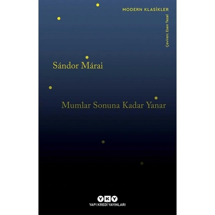 Sándor Márai Mumlar Sonuna Kadar Yanar Yapı Kredi Yayınları Ciltsiz