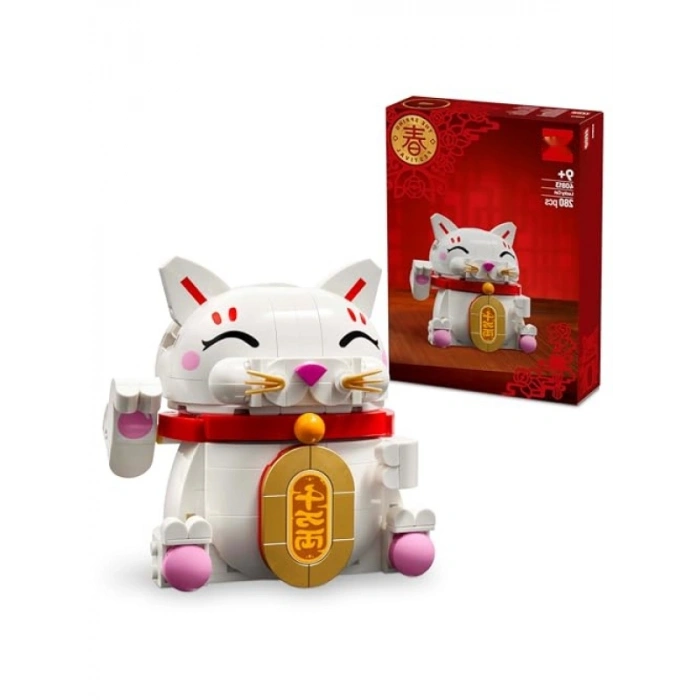 Şanslı Kedi Yaratıcı Oyuncak Yapım Seti, 9 Yaş ve Üzeri Çocuklar İçin (280 Parça)