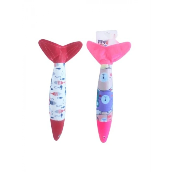 Sardalya Temalı Eğlenceli Kedi Oyuncağı