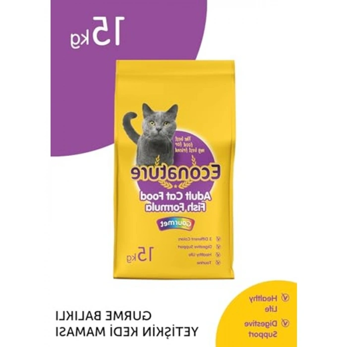 Sarı Ambalajda Gurme Yetişkin Kedi Maması, 15 Kg