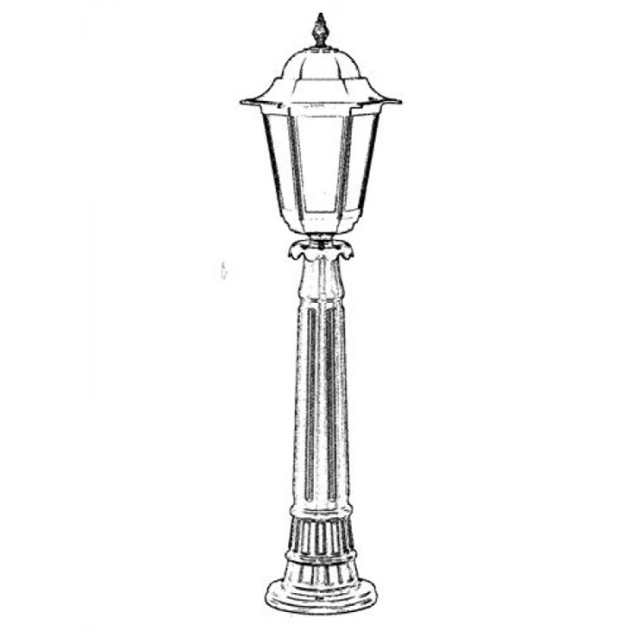 Sarı Elektrostatik Dış Mekan Aydınlatma - Modern Tasarım