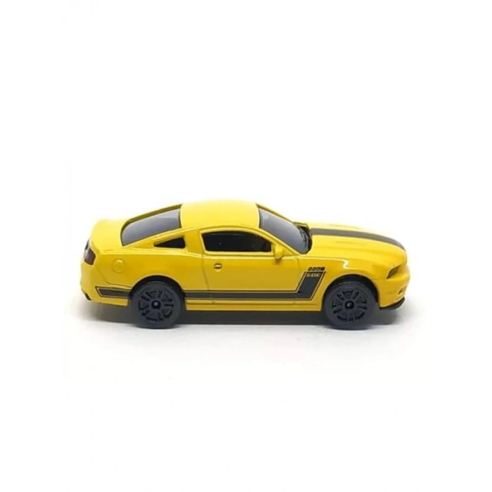 Sarı Ford Mustang Boss 302 Araç Modeli, Majorette Kalitesi