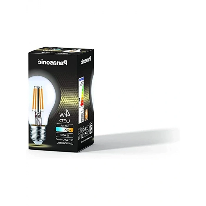 Sarı Işık E27 4W 470LM Fil Lamba, Enerji Verimliliği
