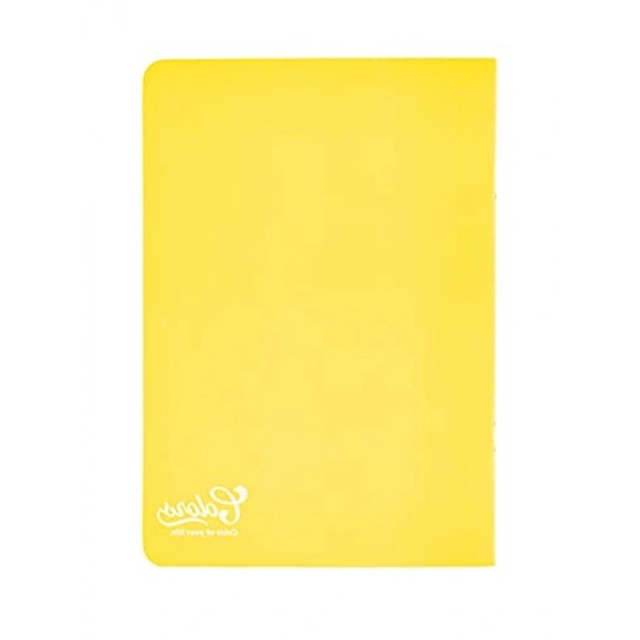 Sarı Kareli Defter - A4 Boyutunda 60 Yaprak