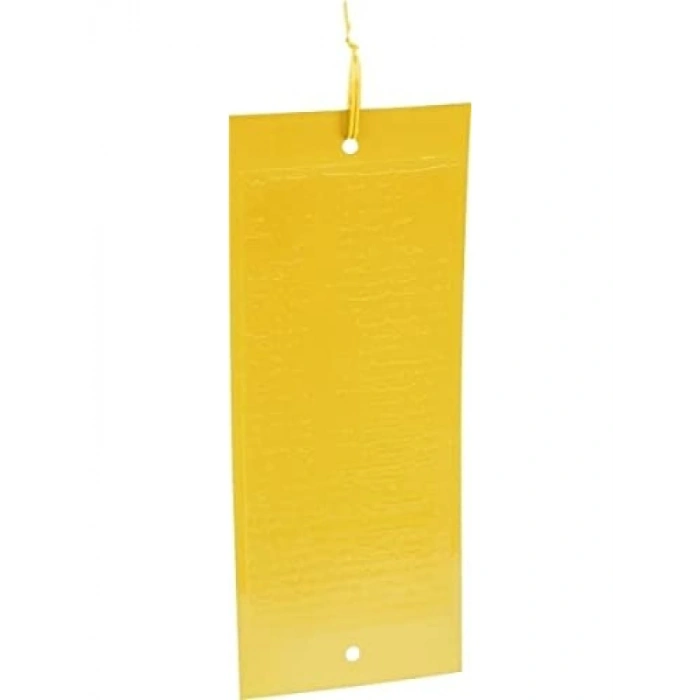 Sarı Pano Askılı 10 Adet Bitki Üzeri Böcek Yakalayıcı