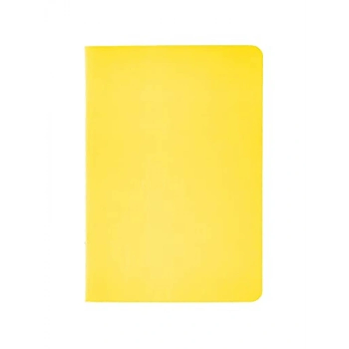 Sarı Renkli A5 Çizgili Defter - 60 Yaprak