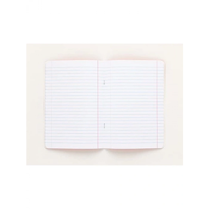 Sarı Renkli A5 Çizgili Defter - 60 Yaprak