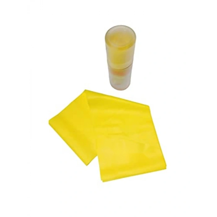 Sarı Renkli Direnç Bandı - Pilates için İdeal