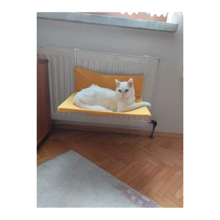 Sarı Renkli Kedi Hamağı, Kalorifer Hamak, M Boyut