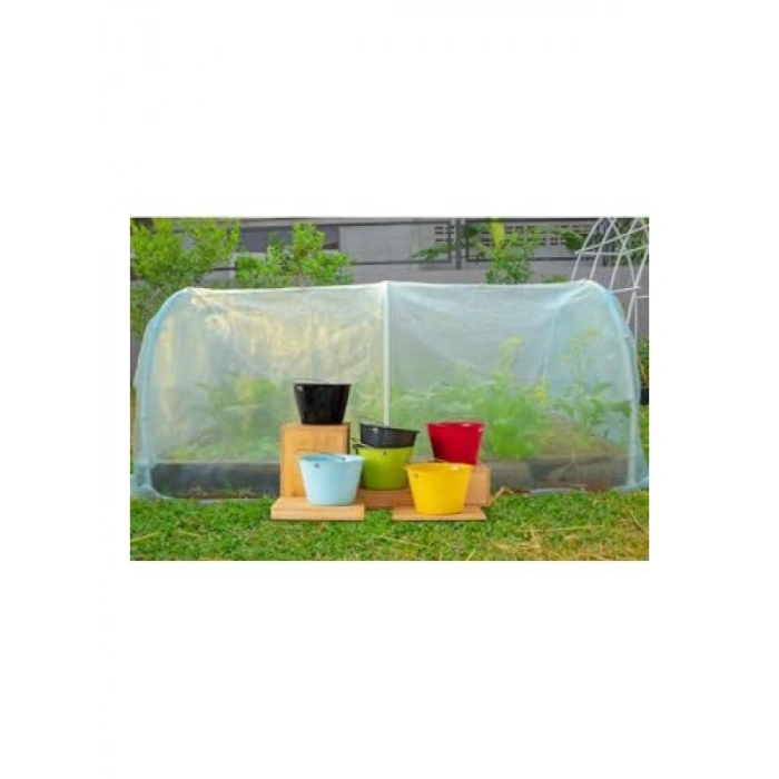 Sarı Renkli Plastik Saplı Kova