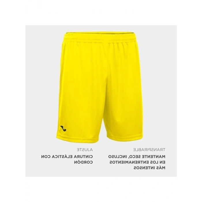 Sarı Renkli Takım Şortu - Erkek