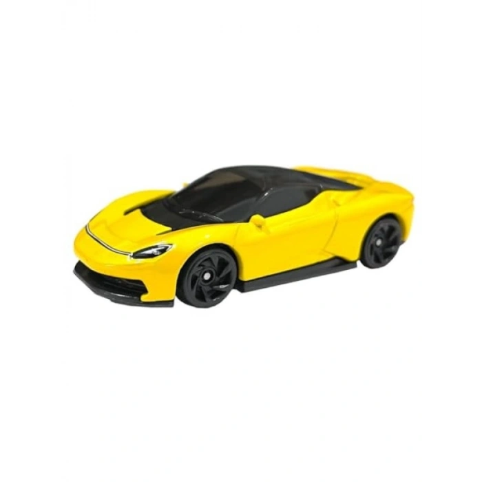 Sarı Süper Spor Araba Modeli - Pininfarina Battista