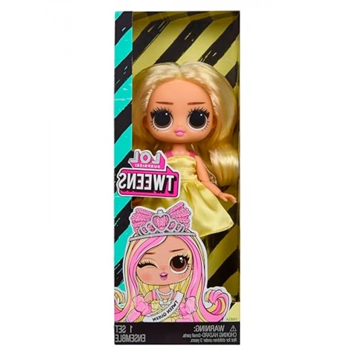 Sarışın Elbiseli 16.5 cm Yüksekliğinde Bebek Figürü