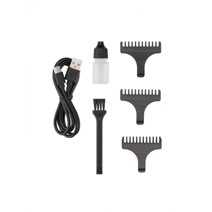 Şarj Edilebilir Saç Kesme Makinesi - LCD Ekran ve USB Şarj