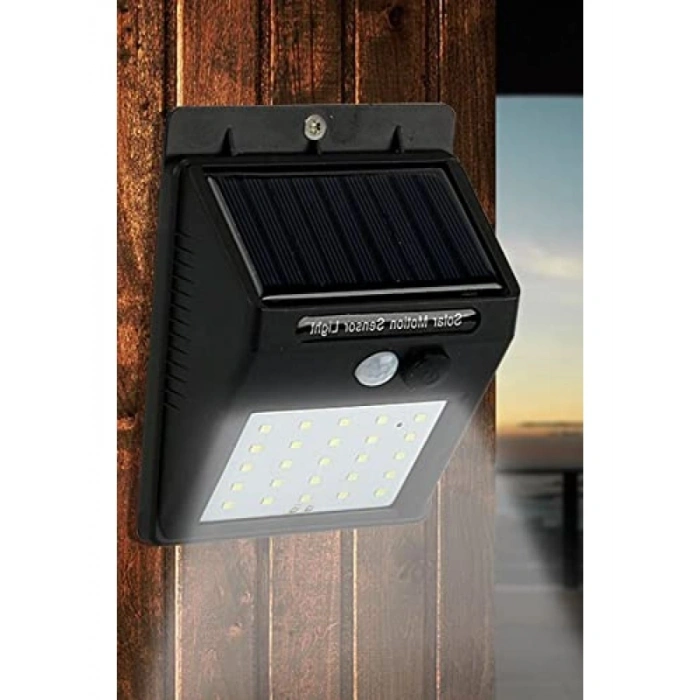 Şarj Olabilen 20 LEDli Güneş Enerjili Bahçe Lambası