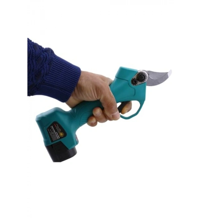 Şarjlı Çift Akülü Budama Makası, 24 V Güç Kaynağı