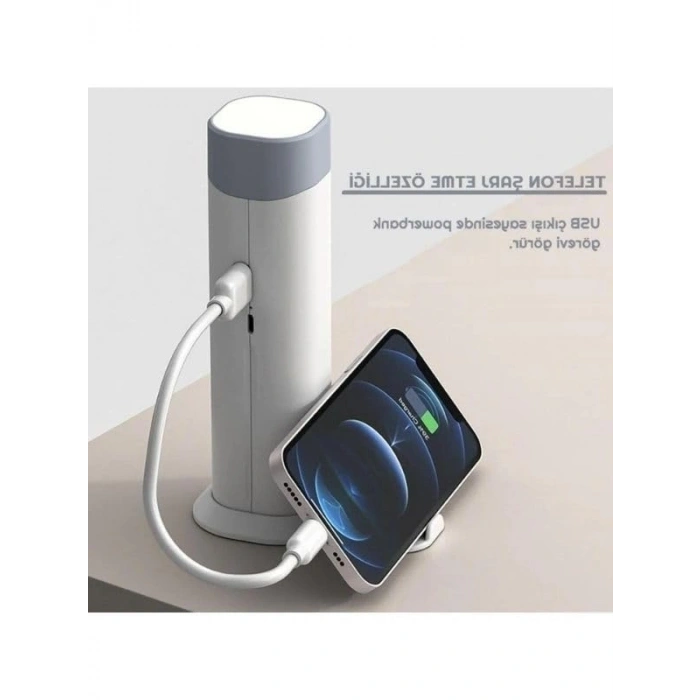 Şarjlı Dokunmatik LED Masa Lambası - 20 Aydınlatma Modu
