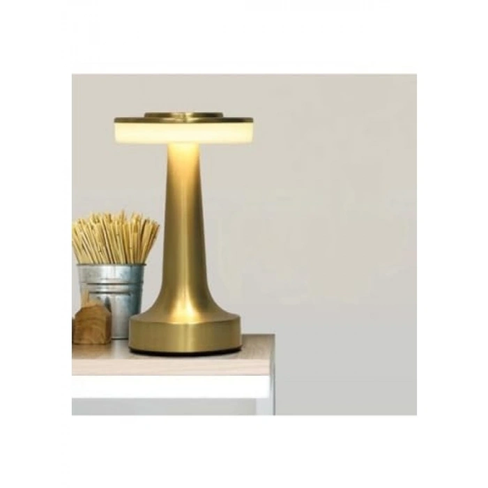 Şarjlı Dokunmatik Led Masa Lambası - USB Kablolu Abajur