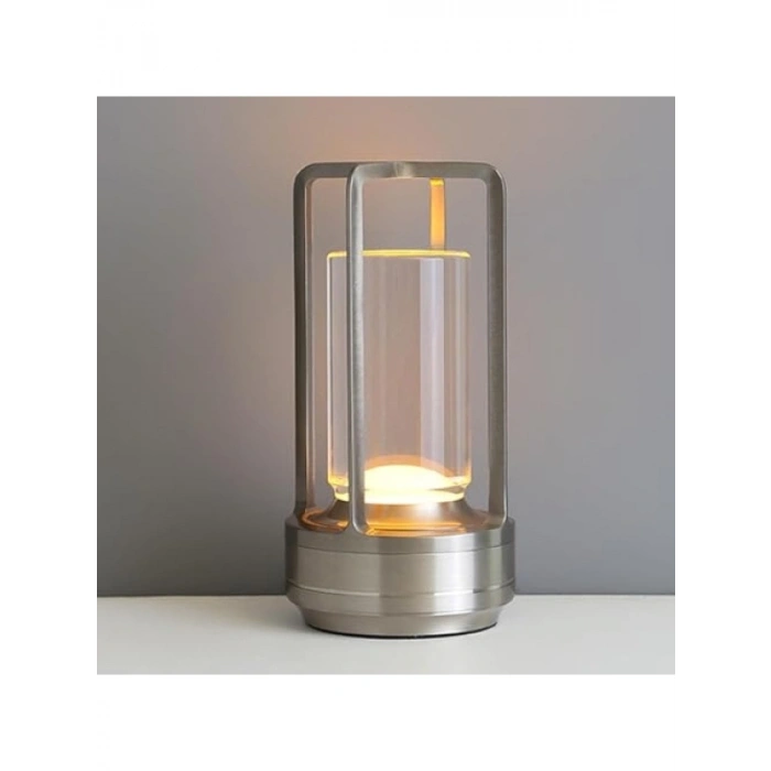 Şarjlı Dokunmatik Masa Lambası - 3 Renk Modu