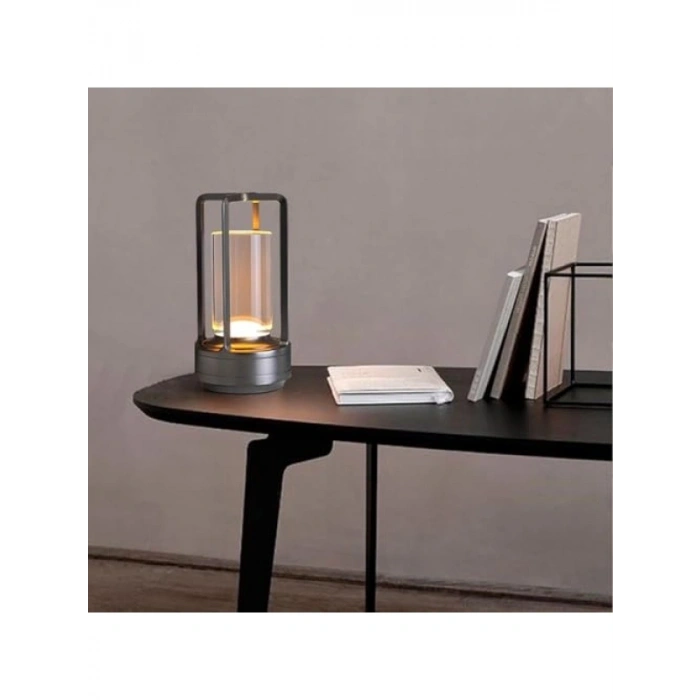 Şarjlı Dokunmatik Masa Lambası - 3 Renk Modu