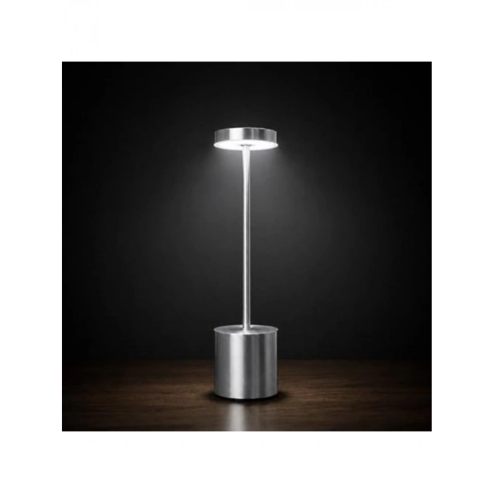 Şarjlı LED Masa Lambası, 3 Işık Sıcaklığı ve Modern Tasarım