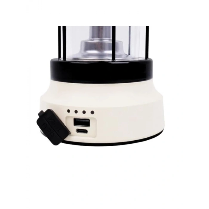 Şarjlı Retro Fener - Elektriksiz Kullanım İmkanı