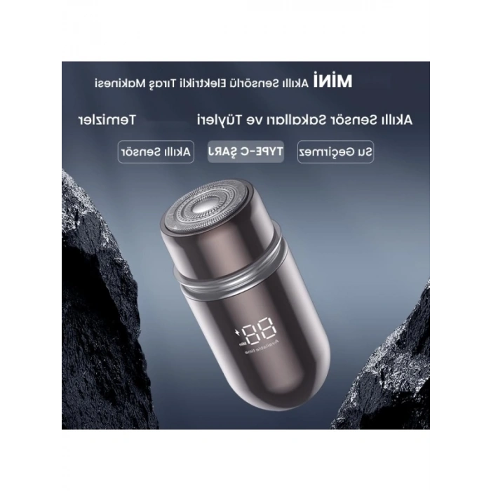 Şarjlı Taşınabilir Unisex Mini Tıraş Makinesi