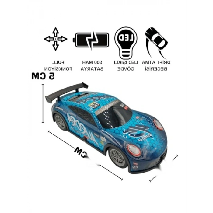 Şarjlı Uzaktan Kumandalı Drift Arabası - 1:22 Ölçek