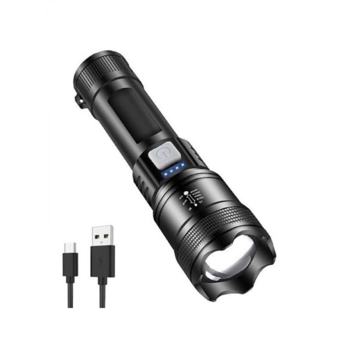 Şarjlı Zoomlu LED Işık, 800 Lümen