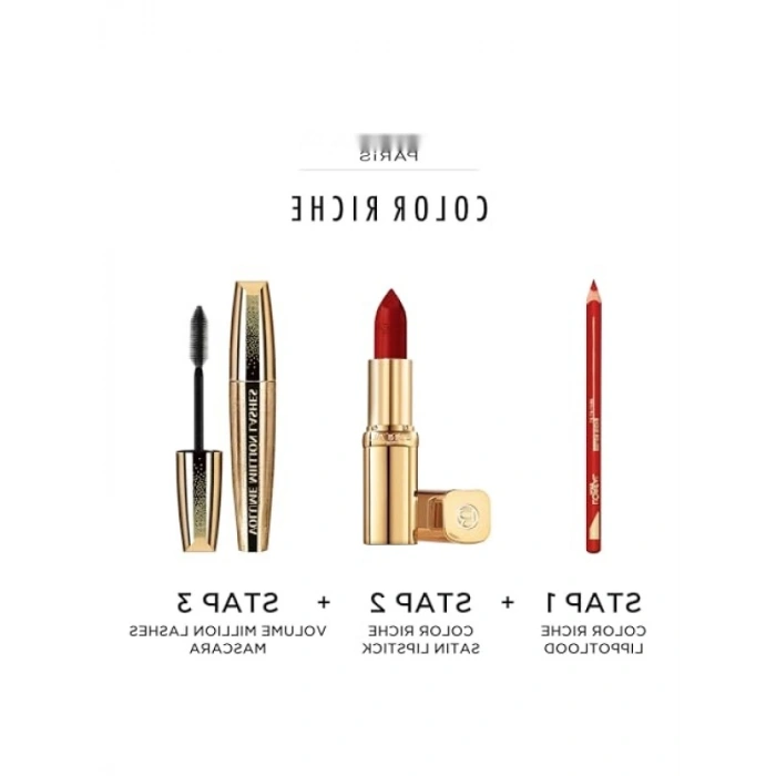 Saten Bitişli Ruj - 125 Maison Marais, Kırmızı Renk