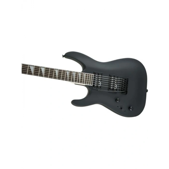 Satin Siyah Renkli Amaranth Klavyeli 2-Point Tremolo Elektro Gitar