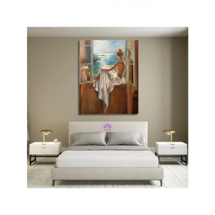 Sayılara Göre Boyama Hobi Seti - 40x50 cm Çerçeveli Tasarım