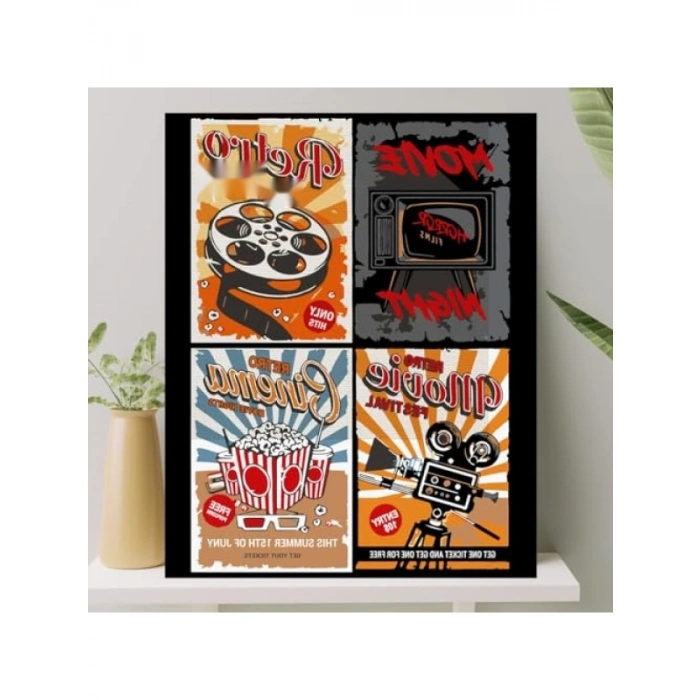 Sayılarla Boyama Tuval Seti (40x50 CM)